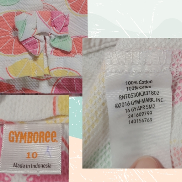 Girls Summer Shift Dress - Picture 3 of 4